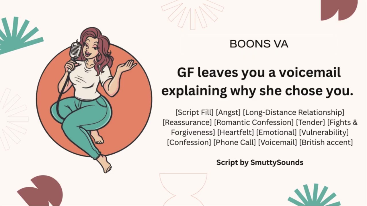 Girlfriend ASMR | She leaves you a voicemail after a fight | Why I Chose You 💕