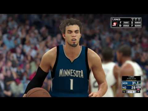 Прохождения NBA 2K17,67 серия Minnesota Timberwolves против команды New Orleans Pelicans