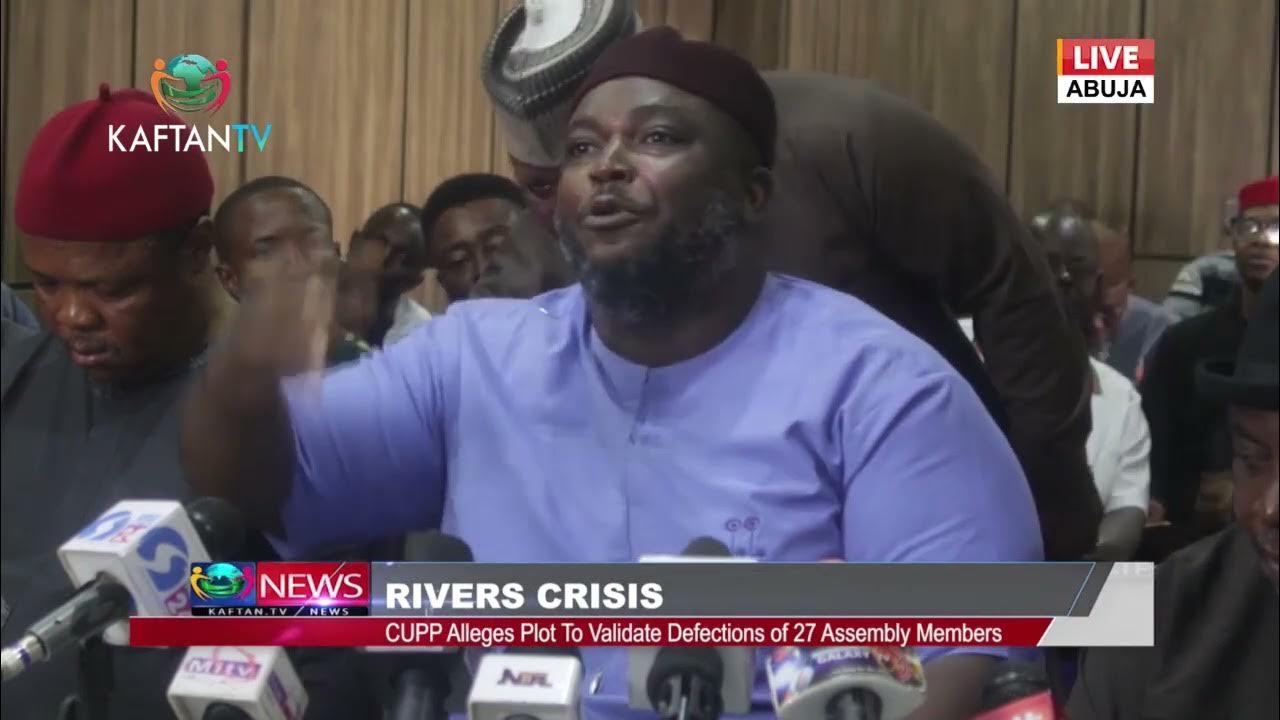 RIVERS CRISIS: CUPP Alleges Plot to Validate Defections of 27 Assembly Members