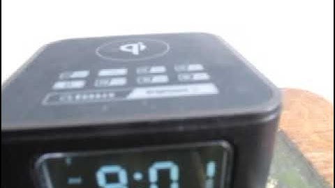 Silvercrest SUR 1A1 clock radio fm BT aux in USB