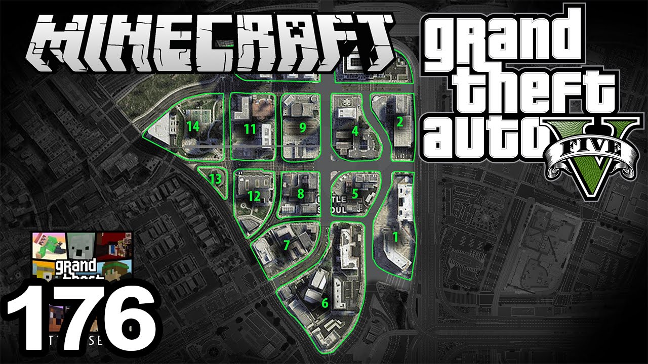 Gta 5 minecraft карта