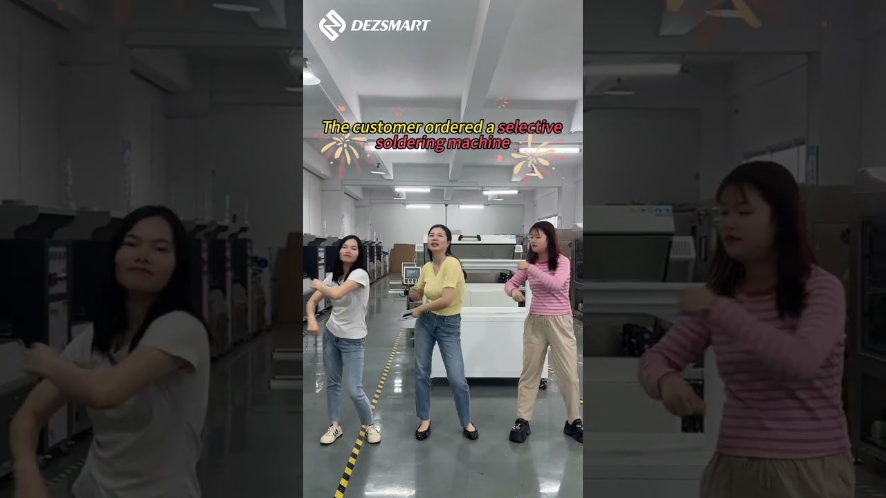 The customer ordered a selective welding machine