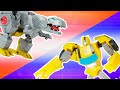 Bumblebee&#39;s Giant Robot Construction | The Play-Doh Show | Transformers Kids
