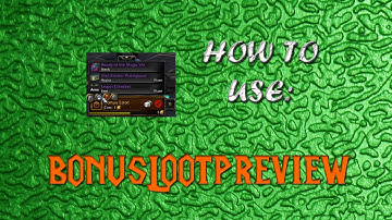JuniorDeBoss Shows off BonusLootPreview an Addon for World of Warcraft