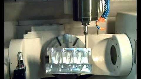 5 axis machining with TopSolid