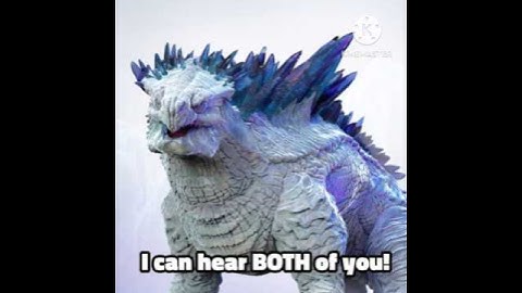 Interrupted nap 😂😂 (Godzilla x Kong meme) #comedy #shorts #godzilla #memes