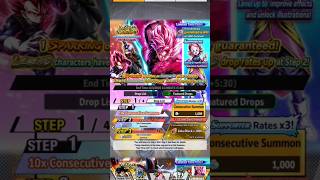 Summon in new LR black Goku in DB Legends 💪💯 #dbl @rgrider299#augmentedrealitygame #dragonball