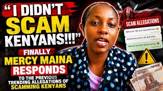 Finally mercy maina gucokeria na gutariria akenya uria guathire na mbele 