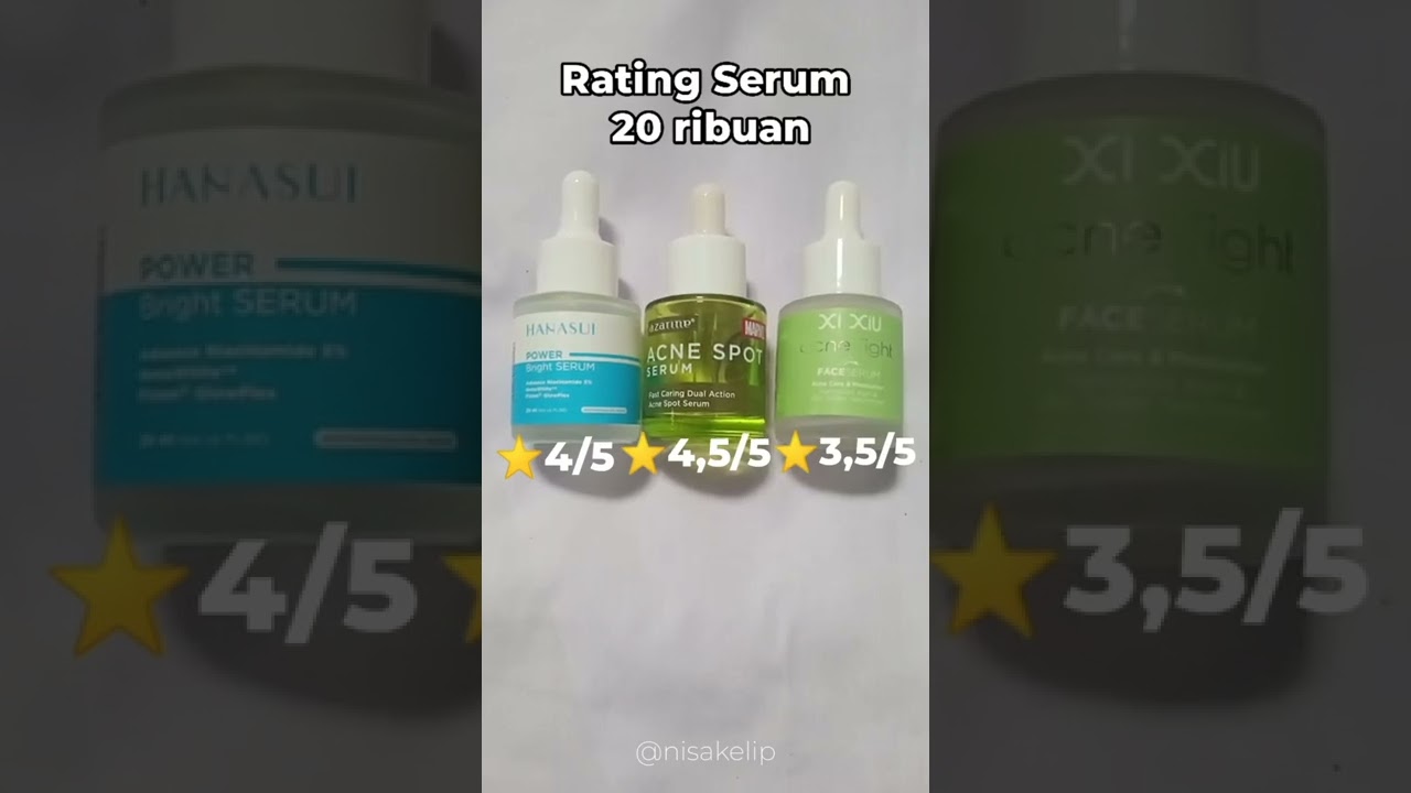 Rating Serum 20 Ribuan 