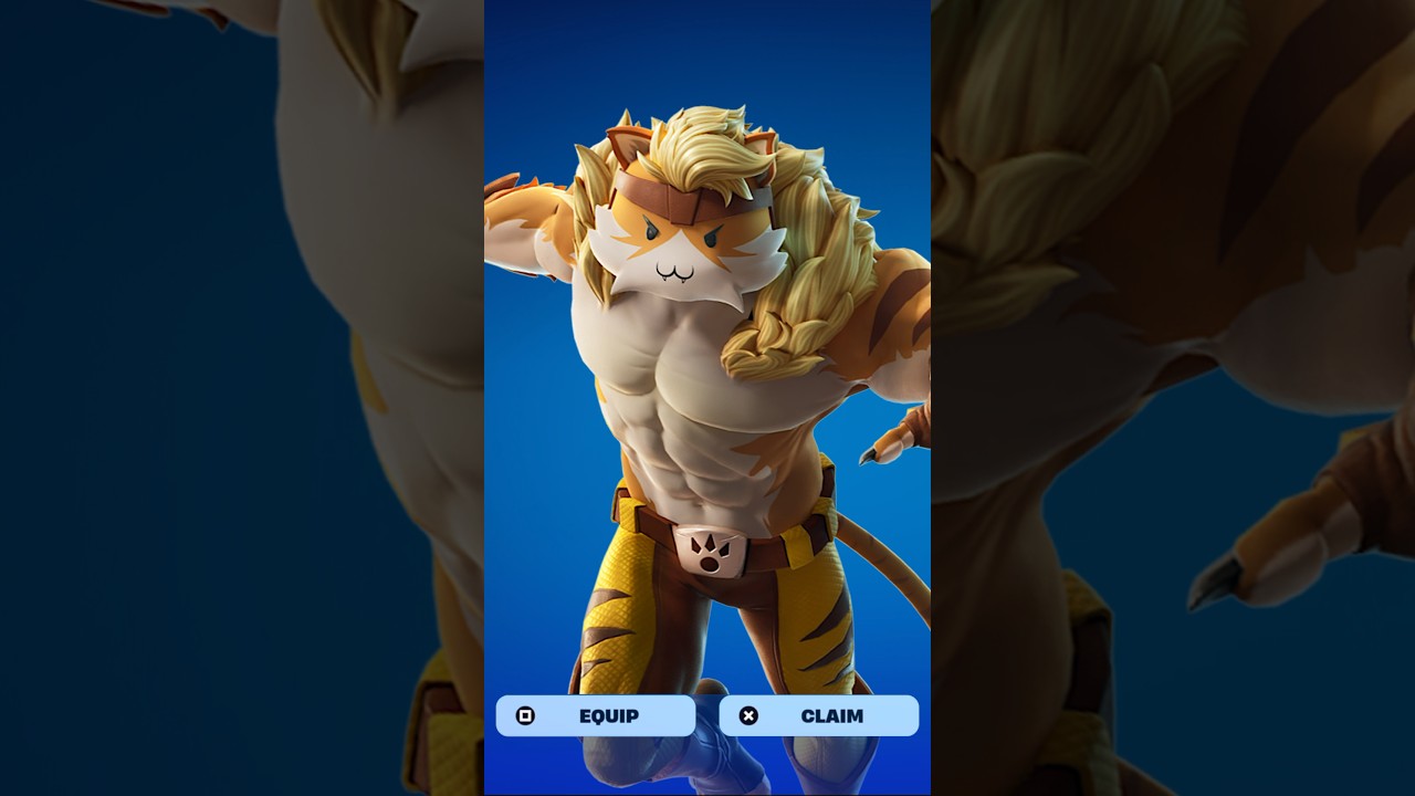 HOW TO GET SABRETOOTH MEOWSCLES SKIN IN FORTNITE!