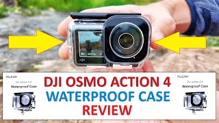 DJI OSMO ACTION 4 - Telesin waterproof housing case review