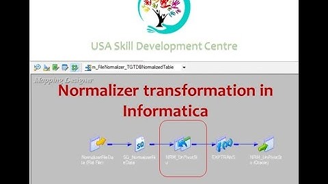 Normalizer Transformation in Informatica