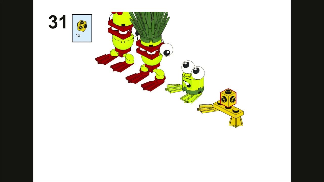 Lego Monsters Prototype Mixels Instructions Part 1 YouTube