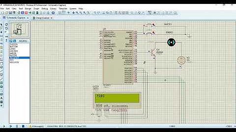ARRANQUE  Y PARO DE MOTOR DC (Pic 16f877).