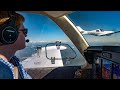 IFR Formation Flight Over Cuba to the Beech