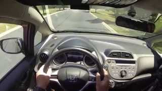 2013 Honda Fit POV Drive and Review