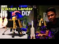 How to make vikram lander from cardboard  chandrayaan 3
