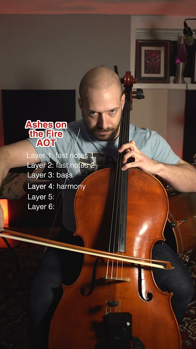 AOT ASHES ON THE FIRE for cello & looper