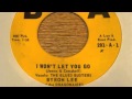 I WON&#39;T LET YOU GO - THE BUES BUSTERS