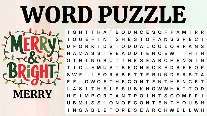 find-the-word-merry-christmas-ultimate-holiday-word-search-challenge-youtube for Christmas Find A Word Printable Free 🎄 FIND THE WORD: MERRY CHRISTMAS | Ultimate Holiday Word Search Challenge! 🎅✨ - YouTube for Christmas Find A Word Printable Free