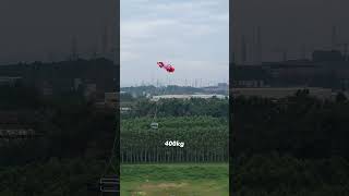 Flying Car Parachute Tests: 30Kg To 1 Ton