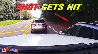 BULLY GETS INSTANT KARMA WHILE MERGING