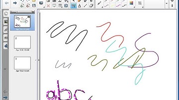 SMART Notebook 11 - Getting Started, Opening Program, using pens