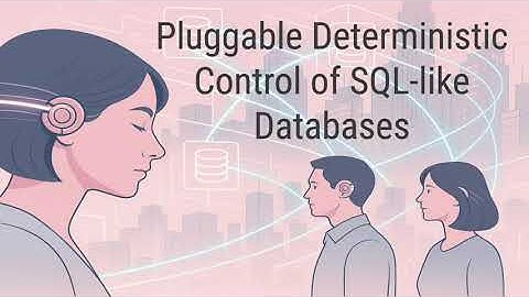 Pluggable Deterministic Control of SQL-like Databases: Secure Your Database with Blockchain Tech