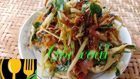 [035] Hoa Kim Channel Gỏi xoài cá cơm mờm làm rất dễ mà ngon đáo để