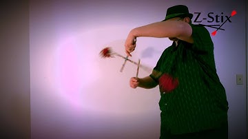 Z-Stix Flower Stick Advanced Trick Tutorial 305: Knit