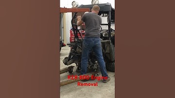 Polaris Rzr 800 Engine Removal