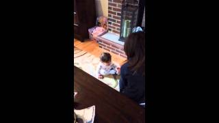 Gigi's first steps 2-11-12