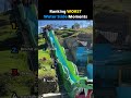 Ranking WORST Water Slide Moments😂 #shorts #viral