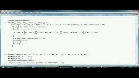 M Dominante, Jacobi y Gauss Seidel