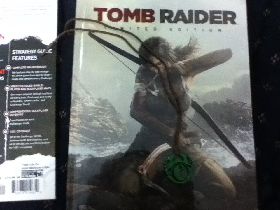Tomb Raider Limited Edition Game Guide Early Unboxing {HD}