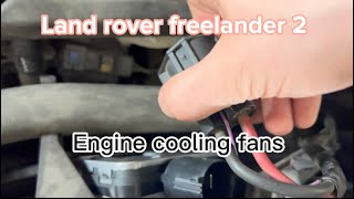 Land rover freelander 2 P0480 Cooling fan
