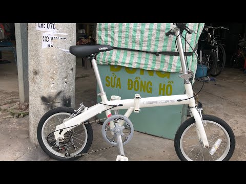 ĐÃ BÁN -xe gấp nhôm nhật dây âm đẹp độc.