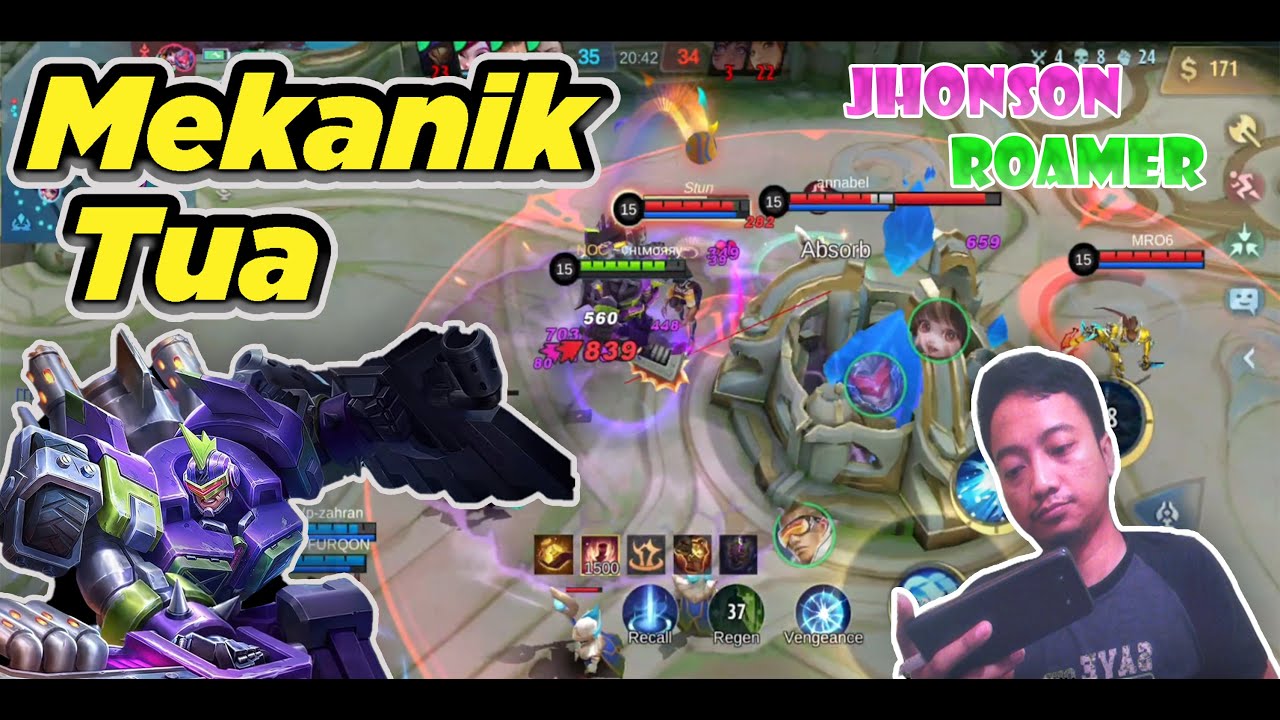 Johnson skin DEATH RIDE jadi susah ulti duakalinya sekarang we lose ...