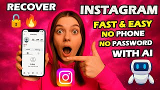 🔓 How To Recover Instagram Account with Just the Username! (No Email, No Phone!) 2025