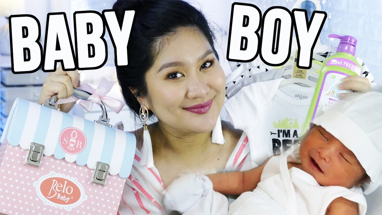 NEWBORN ESSENTIALS + Baby Boy Haul | Kris Lumagui