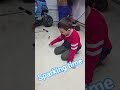 my son found some sparking power off his scooter sparking up a storm #jayandjaxsgarage #myson #rccar