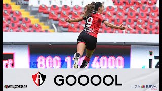 Gol A. Iturbide | Atlas 1 - 0  Rayadas | LigaBBVAMXFemenil | #GritaMéxicoA21 J7