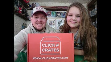 CLICK CRATES Unboxing January 2018 | Walking Dead | Supergirl | Judge dredd