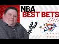 Spurs vs Thunder Game 1 BEST Bets AND BONUS FUTURE! NBA Western Conference Finals Predictions