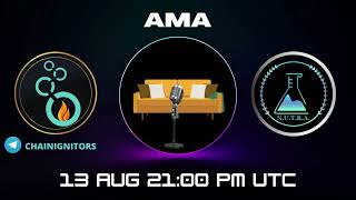 AMA announcement of Nutra finance 13th Aug 21:00 PM UTC