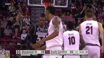 Chris Silva POSTERIZES TWO DEFENDERS