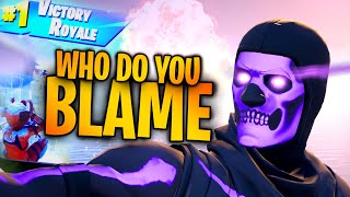 The BEST "Who Do You Blame" Fortnite Montage (SAINt JHN)