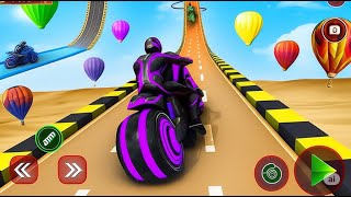 Gt moto bike stunt Mega Ramp Racing🏍️ moto bike stunt on mega ramp 3d game. screenshot 4
