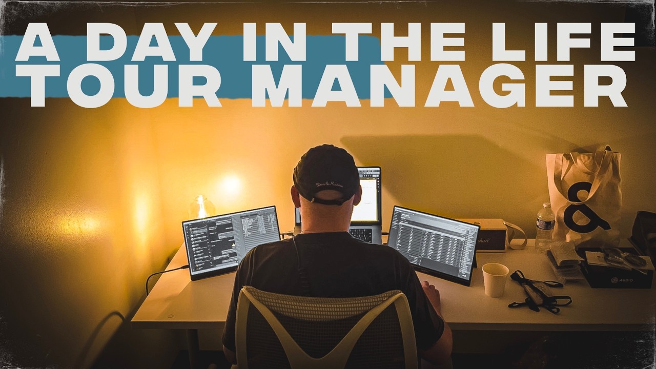 Day in the Life of a Tour Manager | Running The Rose World Tour (Los Angeles)