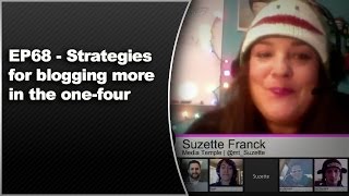 EP68 - Strategies for blogging more in the one-four - WPwatercooler - Dec 30 2013
